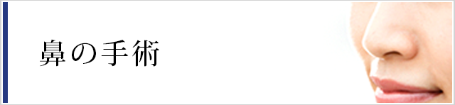鼻の手術