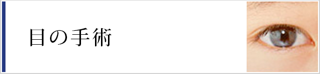 目の手術
